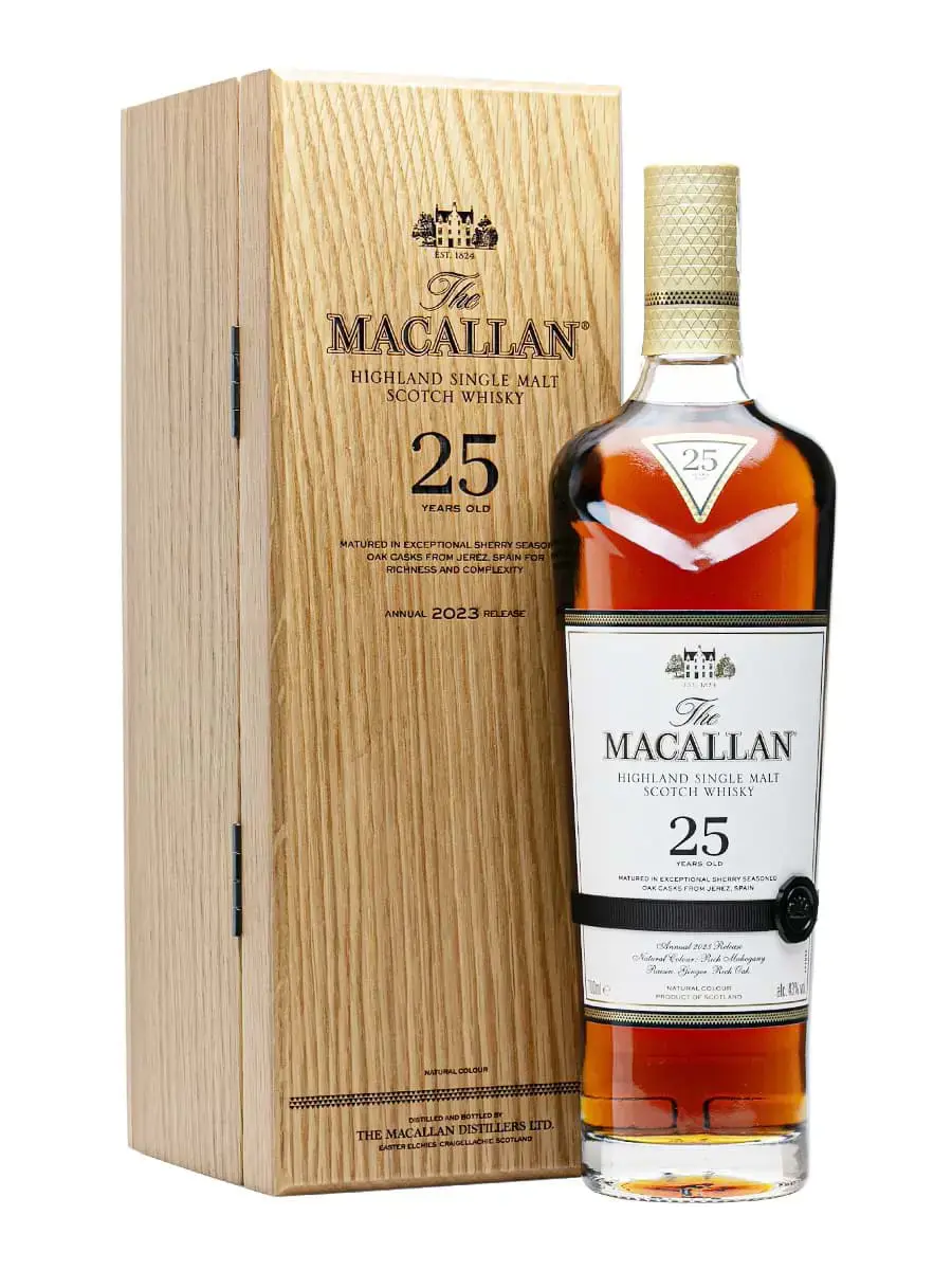 Rượu Macallan 25 năm Sherry oak