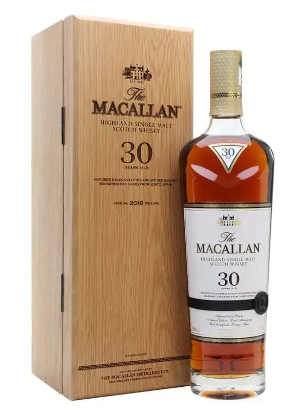 Rượu Macallan 30 năm sherry oak 2018