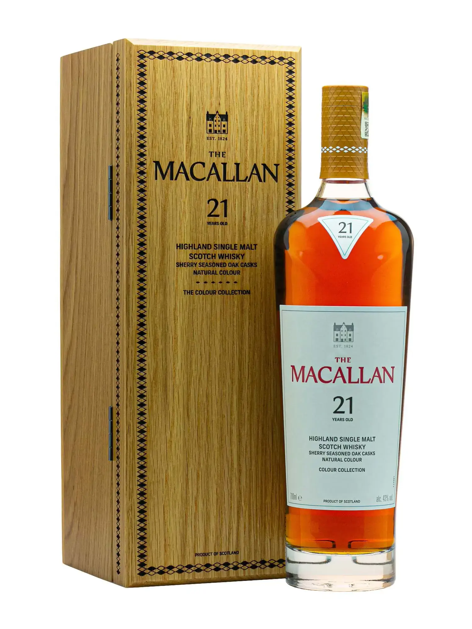 Rượu Macallan 21 năm Colour collection