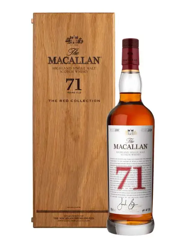 Rượu Macallan 71 năm Red Collection